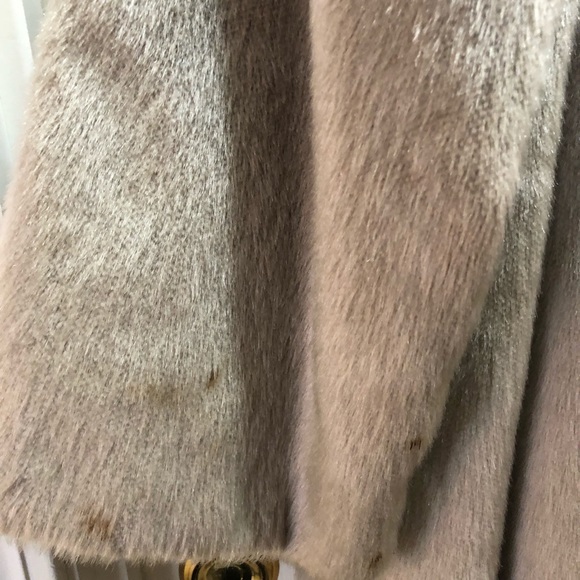 Vintage Brazotta faux fur coat with mink collar - Beautiful condition - Picture 5 of 7